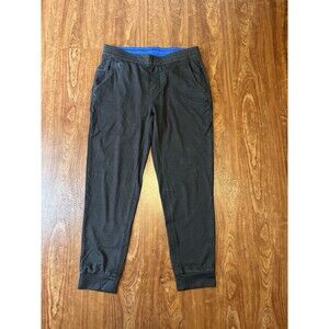 Twillory Chino Joggers Pants Men Large Blue Performance Zip Pockets Athletic